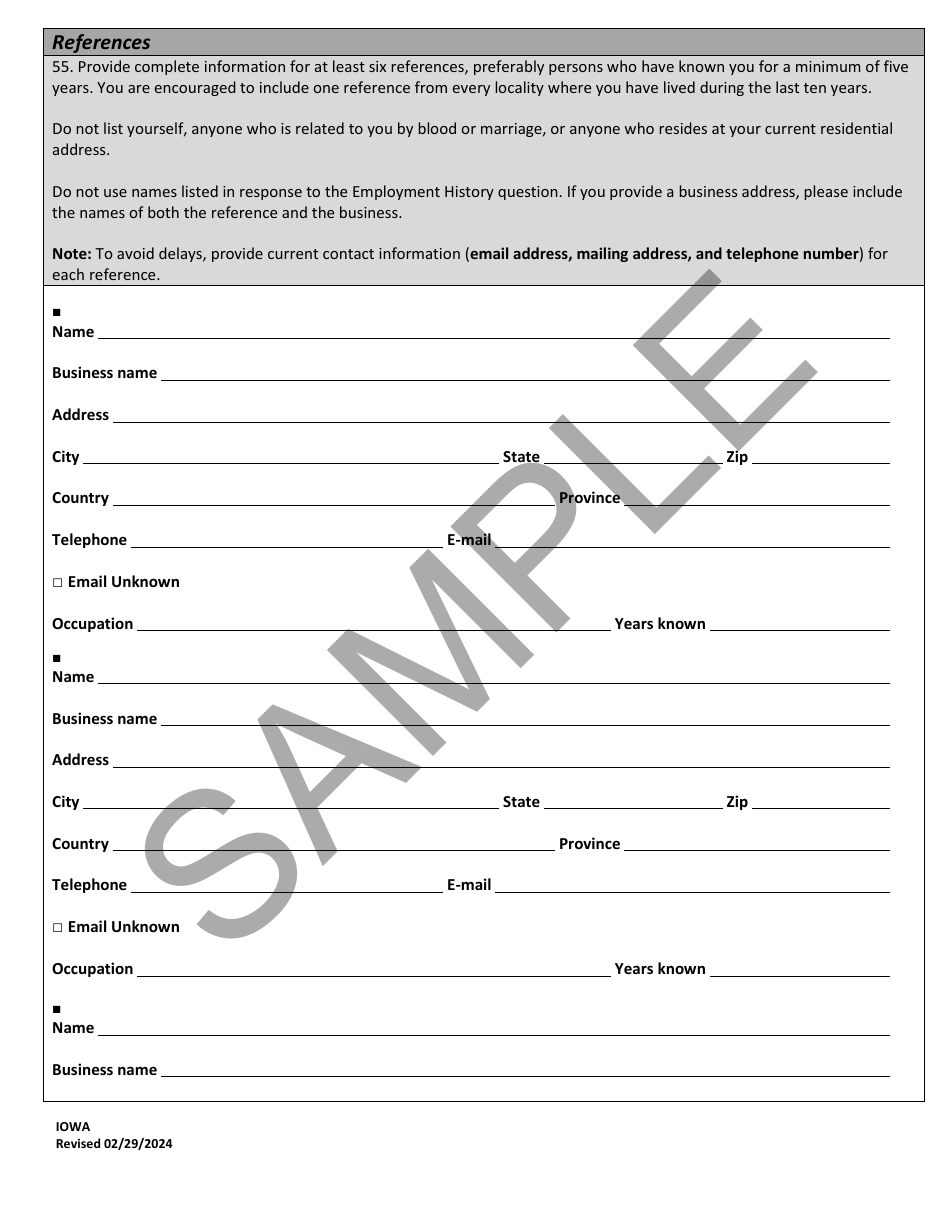 Character Report Application - Sample - Iowa, Page 38