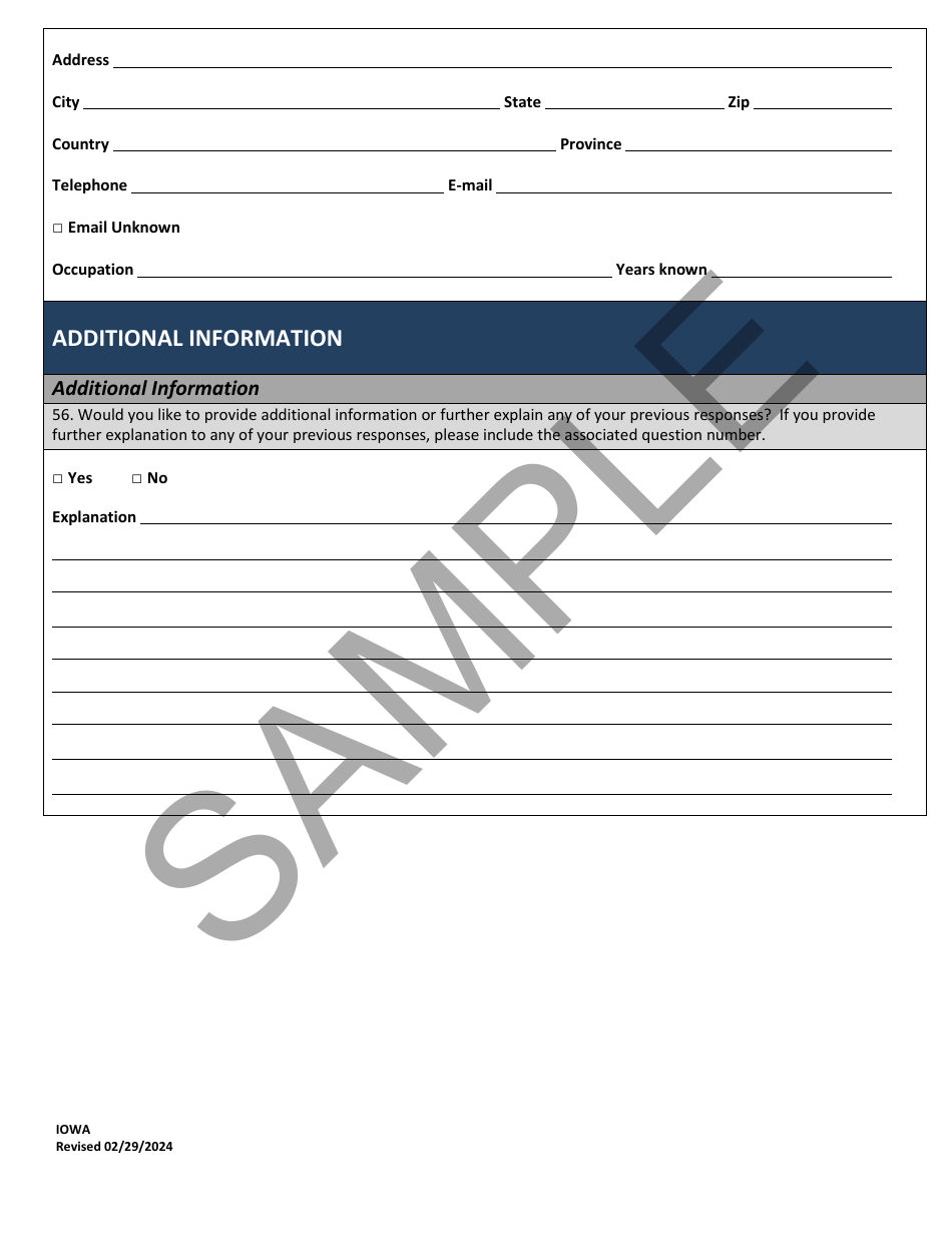 Character Report Application - Sample - Iowa, Page 40