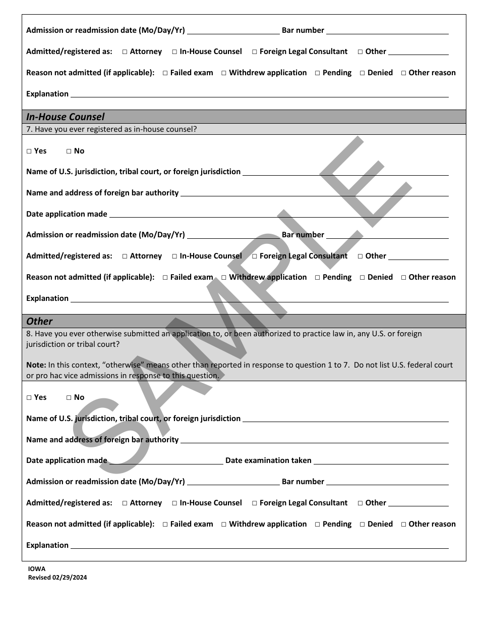 Character Report Application - Sample - Iowa, Page 5