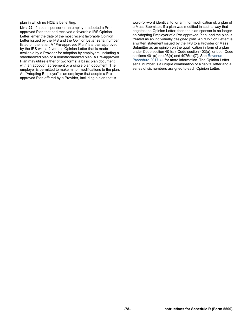 Instructions for Form 5500 Annual Return / Report of Employee Benefit Plan, Page 78