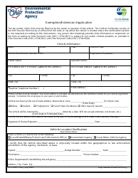 Form EPA3451 Exemption/Extension Application - Ohio, Page 2