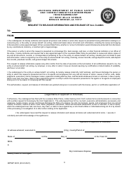 Form DPSSP0092 Gaming Employee State Certification Renewal Application - Louisiana, Page 6
