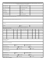 AFMC Form 761 AMC/Amsc Screening Analysis Worksheet Report, Page 3