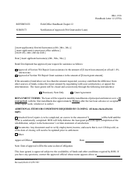 Form HB-1-3550 Handbook Letters - Direct Single Family Housing Loans and Grants - Field Office Handbook, Page 18