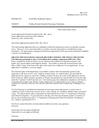 Form HB-1-3550 Handbook Letters - Direct Single Family Housing Loans and Grants - Field Office Handbook, Page 9