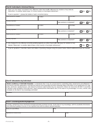 Form CTV-101 Cigarette, Tobacco, and Electronic Vaping Device License - Individual Questionnaire - Wisconsin, Page 2