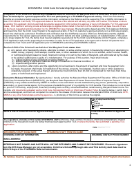 DHS-Mora Referral Form - Child Care Scholarship Program - Maryland, Page 2