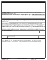 DAF Form 912 Enlisted Performance Report (CMSgt), Page 2