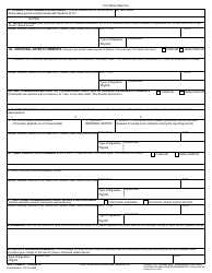 DAF Form 911 Enlisted Performance Report (MSGT Thru SMSGT), Page 2