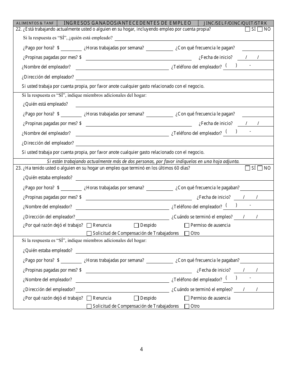 Formulario 2905-EGS Solicitud De Asistencia Publica - Nevada (Spanish), Page 7
