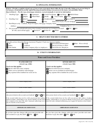 Form 2824-EL Application for Assistance - Energy Assistance Program &amp; Water and Sewer Assistance Program - Nevada, Page 5