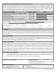 Form 2970-EM Application for Suspended Medicaid - Nevada, Page 4