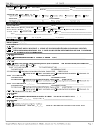 Form DOH210-044 Reporting Form - Suspected Rabies Exposure - Washington, Page 2
