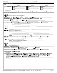 Form DOH210-044 Reporting Form - Suspected Rabies Exposure - Washington, Page 3