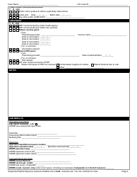 Form DOH210-044 Reporting Form - Suspected Rabies Exposure - Washington, Page 4