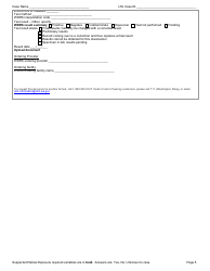 Form DOH210-044 Reporting Form - Suspected Rabies Exposure - Washington, Page 5