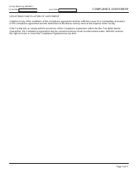 Box Tree Moth Compliance Agreement - Michigan, Page 3