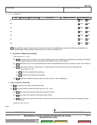 Form APP-010 Respondent&#039;s Notice Designating Record on Appeal - Unlimited Civil Case - California, Page 3