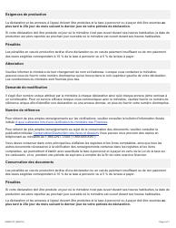 Instruction pour Forme FT817, ON00571F Declaration Relative a La Taxe Sur Les Carburants Pour Les Distributeurs - Ontario, Canada (French), Page 2