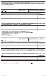 Forme 9986F Renseignements Prescrits Pour L&#039;application De L&#039;article 5.0.1 De La Loi Sur Les Droits De Cession Immobiliere - Ontario, Canada (French), Page 7