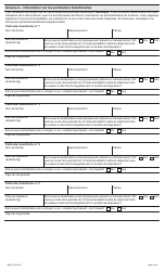 Forme 9986F Renseignements Prescrits Pour L&#039;application De L&#039;article 5.0.1 De La Loi Sur Les Droits De Cession Immobiliere - Ontario, Canada (French), Page 8