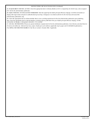 DA Form 260 Request for Publishing - DA Administrative Publications, Page 6