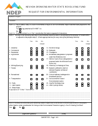 Request for Environmental Information - Nevada