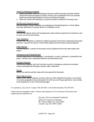 Request for Environmental Information - Nevada, Page 4