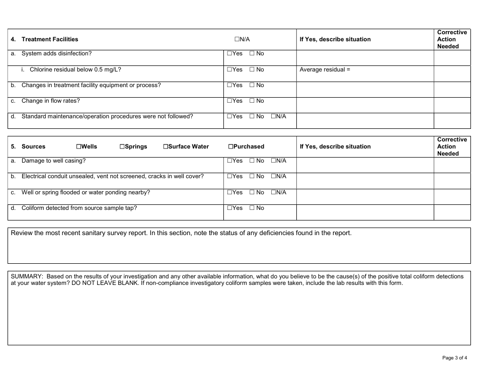 Level 1 Assessment Form - Nevada, Page 3