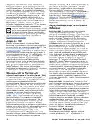 Instrucciones para IRS Formulario W-9 (SP) Solicitud Y Certificacion Del Numero De Identificacion Del Contribuyente (Spanish), Page 10