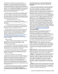 Instrucciones para IRS Formulario W-9 (SP) Solicitud Y Certificacion Del Numero De Identificacion Del Contribuyente (Spanish), Page 4