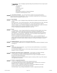 Mainecare Cost Report Checklist - Nursing Homes - Maine, Page 2