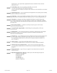 Mainecare Cost Report Checklist - Nursing Homes - Maine, Page 3