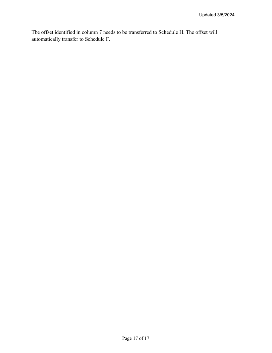 Instructions for Mainecare Cost Report for Multilevel Nursing Facilities With, 1 Rcf Unit, Nf Community Based Specialty, and Rcf Community Based Specialty - Maine, Page 17