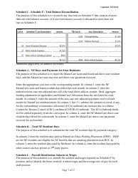 Instructions for Mainecare Cost Report for Multilevel Nursing Facilities With, 1 Rcf Unit, Nf Community Based Specialty, and Rcf Community Based Specialty - Maine, Page 7