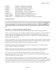 Instructions for Mainecare Cost Report for Appendix F Private Non-medical Institutions (Pnmi) - Maine, Page 2