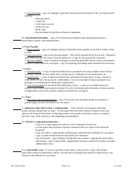 Mainecare Cost Report Checklist - Residential Care Facilities - Maine, Page 2