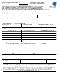 Form LS-210 Employer&#039;s Supplementary Report of Accident or Occupational Illness