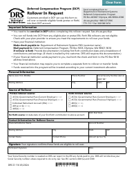 Document preview: Form DRS D116 Rollover in Request - Deferred Compensation Program (Dcp) - Washington