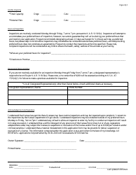 Retail Breeder License Application - Kansas, Page 2