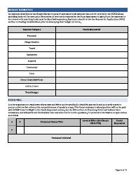 Project Profile Template - Specialty Crop Block Grant Program, Page 6