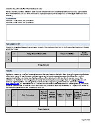 Project Profile Template - Specialty Crop Block Grant Program, Page 7