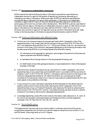 Form BOEM-0328 Permit for Geophysical Exploration for Mineral Resources or Scientific Research on the Outer Continental Shelf, Page 8