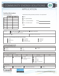 Form DG-1782 Community Energy Solutions Application - Prince Edward Island, Canada, Page 3