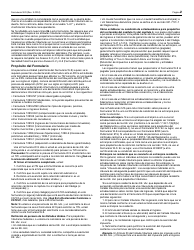 IRS Formulario W-9 (SP) Solicitud Y Certificacion Del Numero De Identificacion Del Contribuyente (Spanish), Page 2