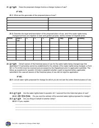 Form 606 Application to Change a Water Right - Montana, Page 5