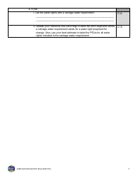 Form 606-TAA Application to Change a Water Right - Additional Historical Ditch Sheet - Montana, Page 3