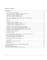 Form 600P Permit Preapplication Meeting Form - Montana, Page 2