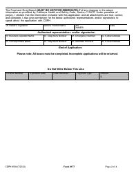 Form CDPH8594 Private Water Source Operator License Application - California, Page 3