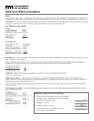 Form M30-G Gross Income - Minnesota, Page 2